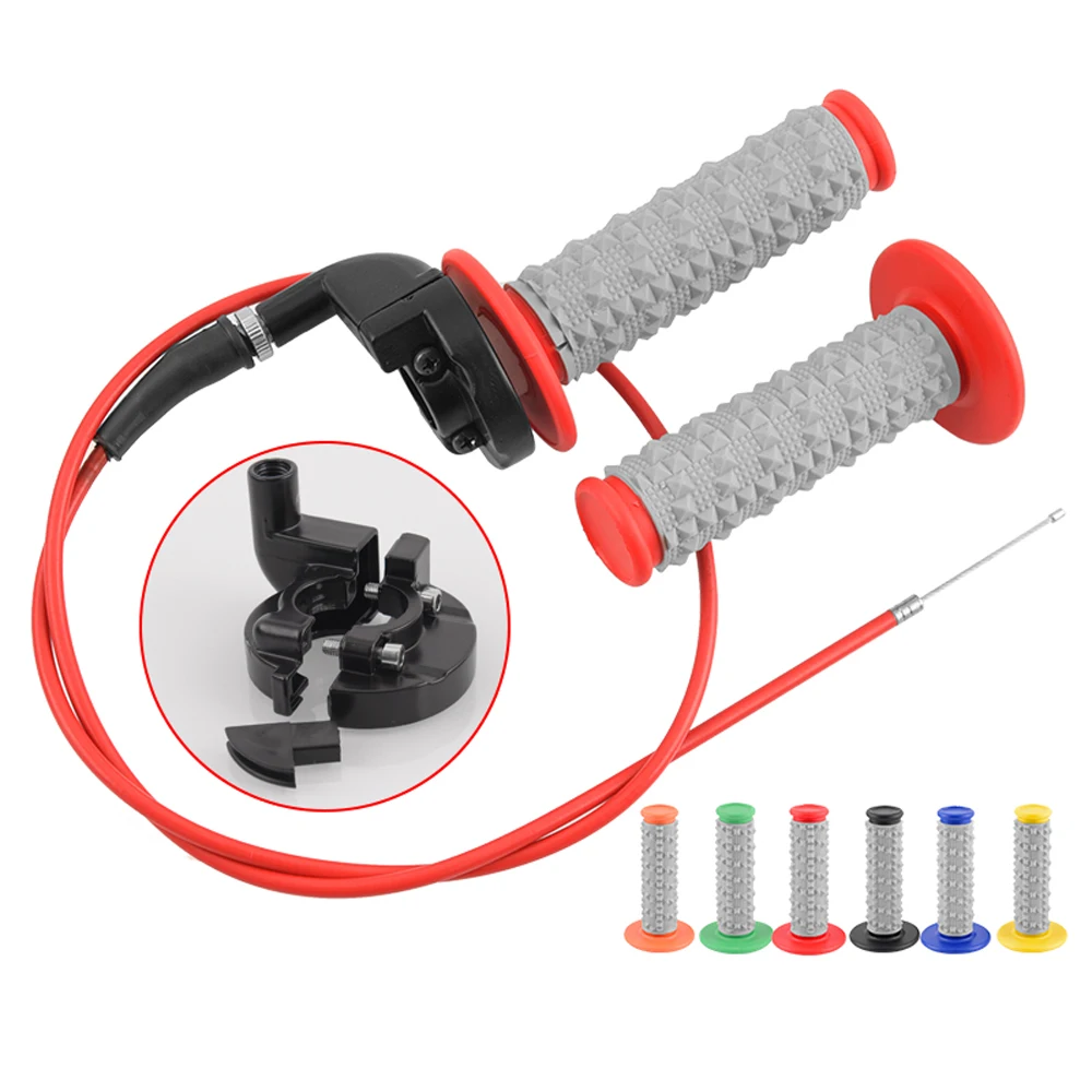 1 Set Throttle Clutch Handle Rubber Grip with Cable for TTR CRF KLX CQR Dirt Pit Bike Motorcycle
1 Set Throttle Clutch Handle Rubber Grip with Cable for TTR CRF KLX CQR Dirt Pit Bike Motorcycle