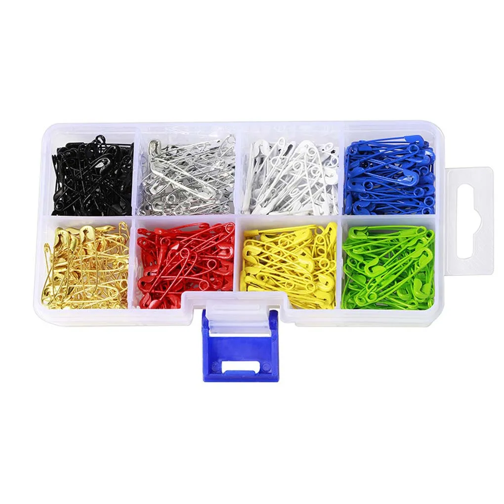 400pcs Assorted Color Safety Pins Home Office Use Art Craft Sewing Jewelry Making Tag Hanging Clips
400pcs Assorted Color Safety Pins Home Office Use Art Craft Sewing Jewelry Making Tag Hanging Clips