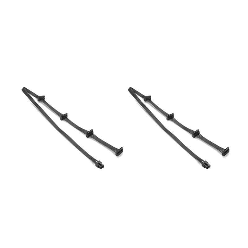 2X Pcie 6-контактный штекер-Sata 1 на 4 Sata гнездовой распределитель питания для модульного Corsair RM650X RM750X кабель питания
2X Pcie 6-контактный штекер-Sata 1 на 4 Sata гнездовой распределитель питания для модульного Corsair RM650X RM750X кабель питания