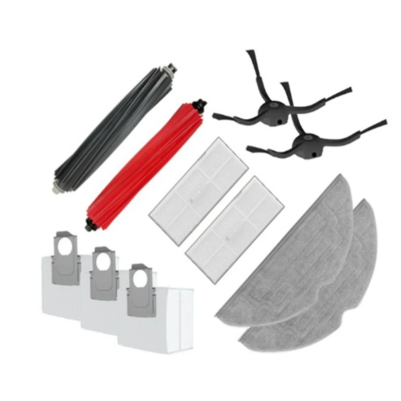 For Roborock S8 / S8 + / S8 Pro / G20 Washable Filter Main / Side Brush Mop Dust Bag Robot Vacuum Cleaner Parts
For Roborock S8 / S8 + / S8 Pro / G20 Washable Filter Main / Side Brush Mop Dust Bag Robot Vacuum Cleaner Parts