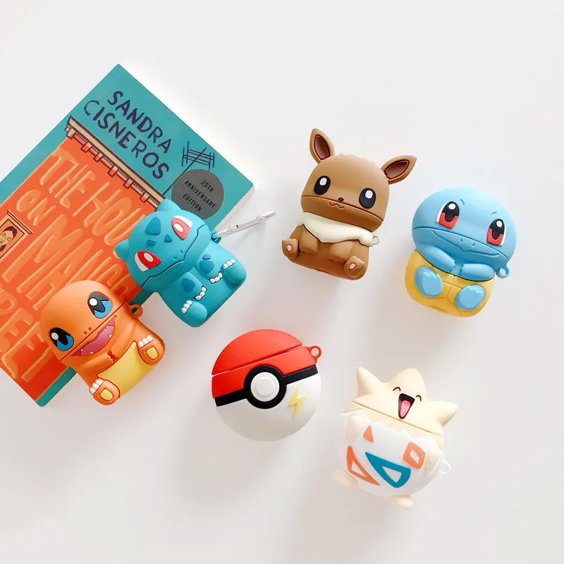 Anime Pokemon Bulbasaur Squirtle Togepi Earphone Case Airpods 1 2 3 Pro Silicone Cartoon Headset Cover Earphone Protective Shell
Anime Pokemon Bulbasaur Squirtle Togepi Earphone Case Airpods 1 2 3 Pro Silicone Cartoon Headset Cover Earphone Protective Shell