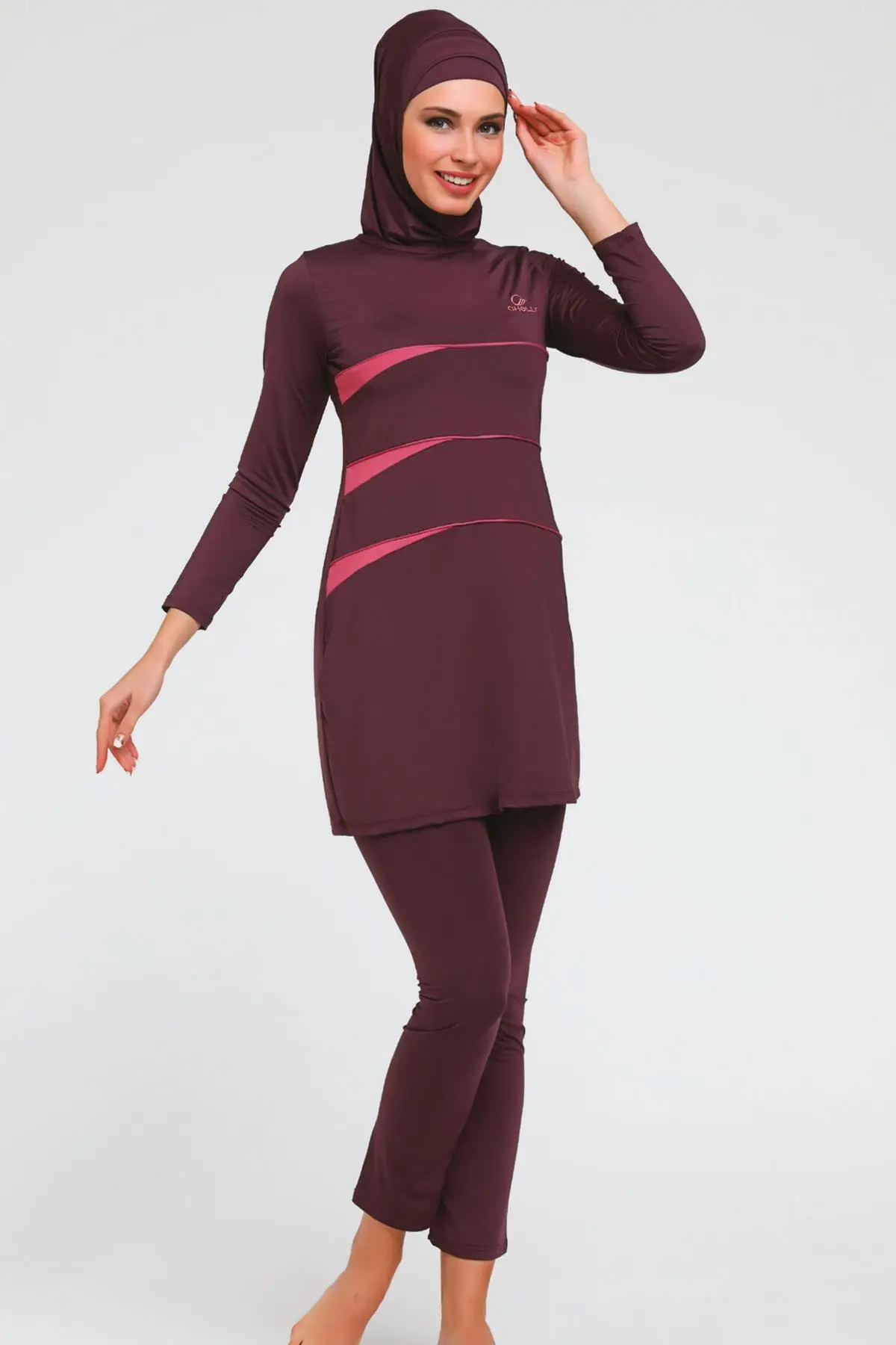 Muslim Burkinis Fully Fully Covered Plum Swimwear fashion Summer Clothing Hijab Sport Swimsuit Islamic Full Cover
Muslim Burkinis Fully Fully Covered Plum Swimwear fashion Summer Clothing Hijab Sport Swimsuit Islamic Full Cover