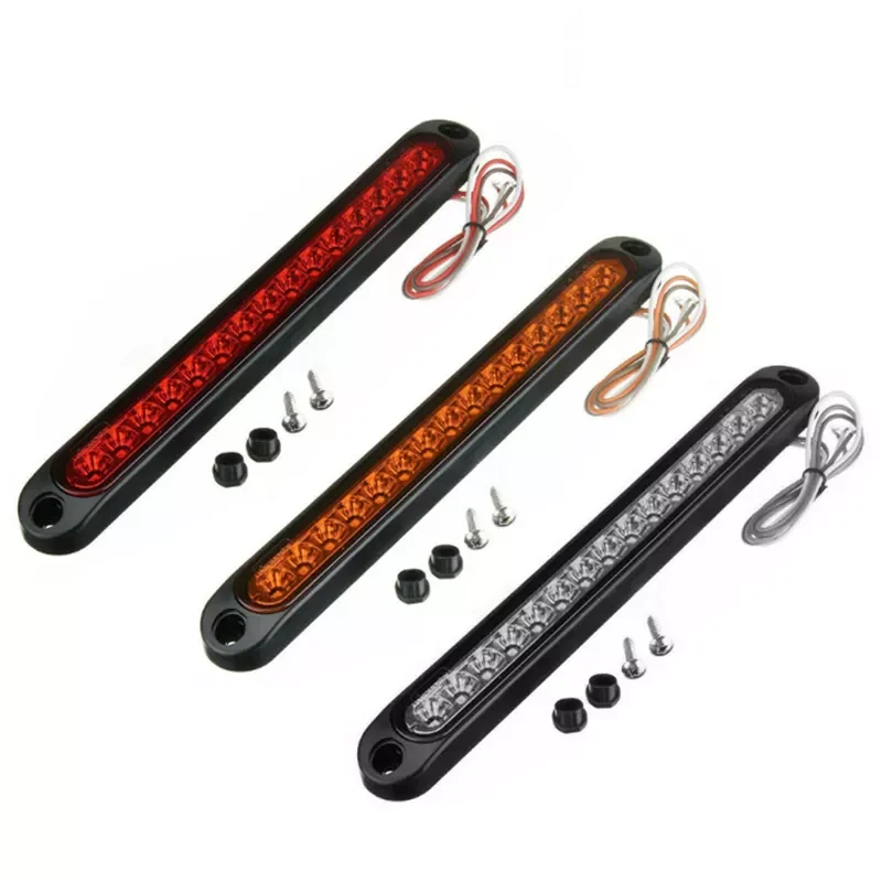 Trailer Brake Light 15 LED Rear Light Trailer Truck LED Tail Light 10-30V Trailer Stop Signal Lights Tail Brake Light Bar
Trailer Brake Light 15 LED Rear Light Trailer Truck LED Tail Light 10-30V Trailer Stop Signal Lights Tail Brake Light Bar