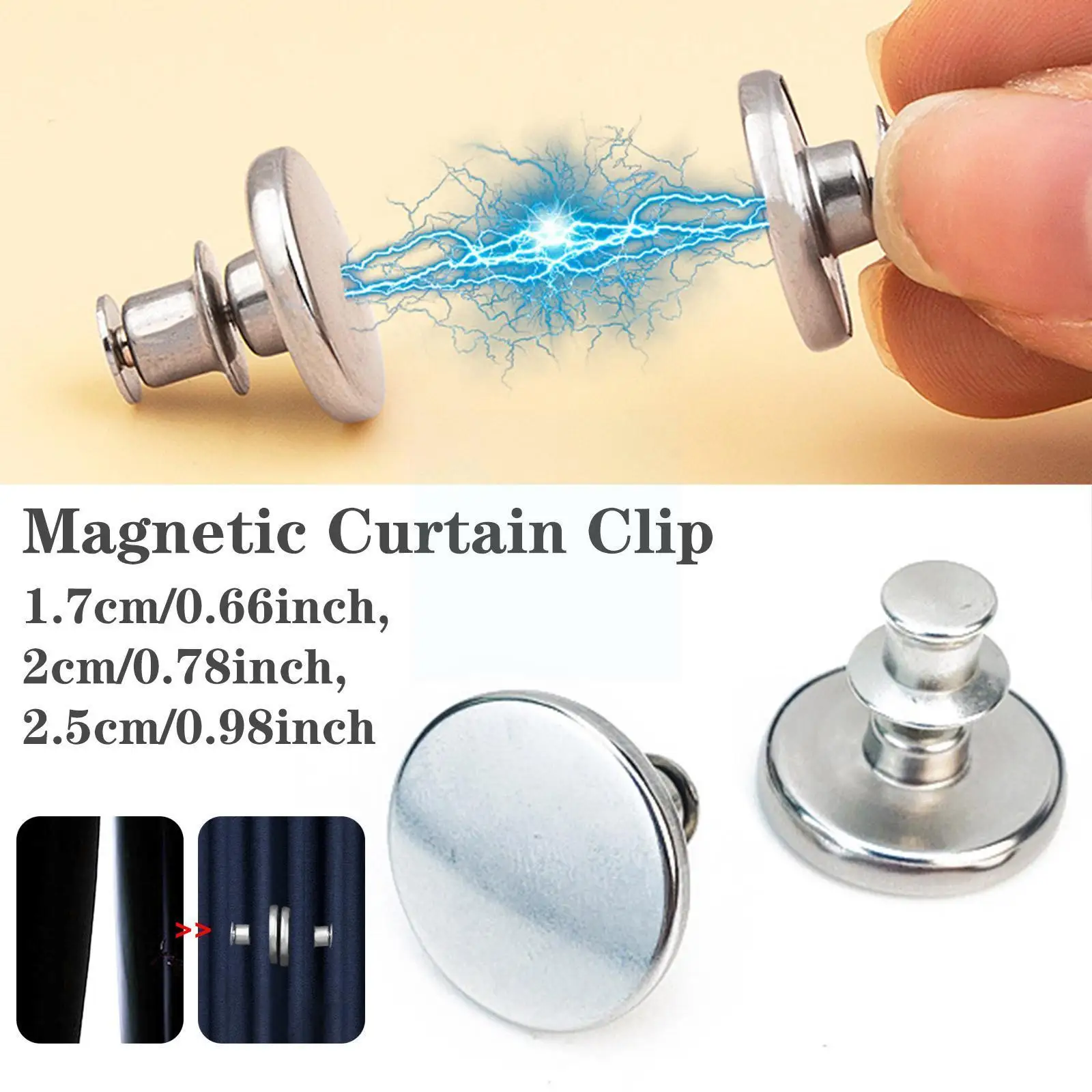 Magnetic Curtain Clip Detachable Magnetic Button Room Decor Curtains Home Craft Metal Accessories Buckle Holdback L3e9
Magnetic Curtain Clip Detachable Magnetic Button Room Decor Curtains Home Craft Metal Accessories Buckle Holdback L3e9