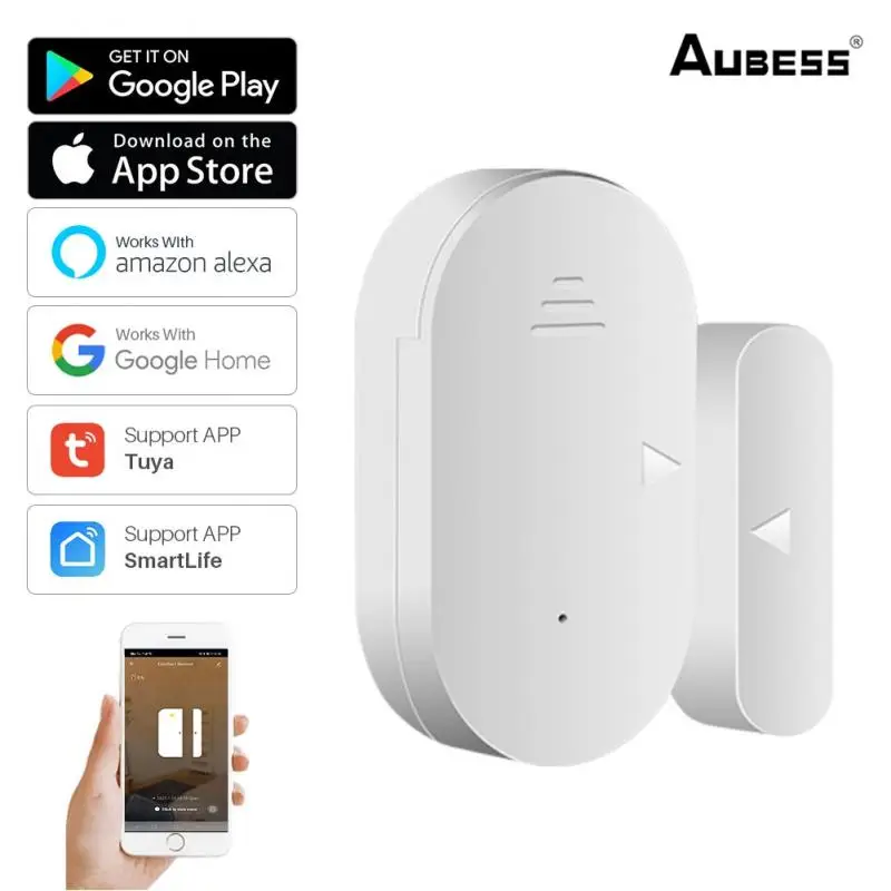 Tuya Zigbee Smart Home Loud Door Sensor Door Open Detectors Security Protection Alarm System Home Security Alert Security Alarm 
Tuya Zigbee Smart Home Loud Door Sensor Door Open Detectors Security Protection Alarm System Home Security Alert Security Alarm
