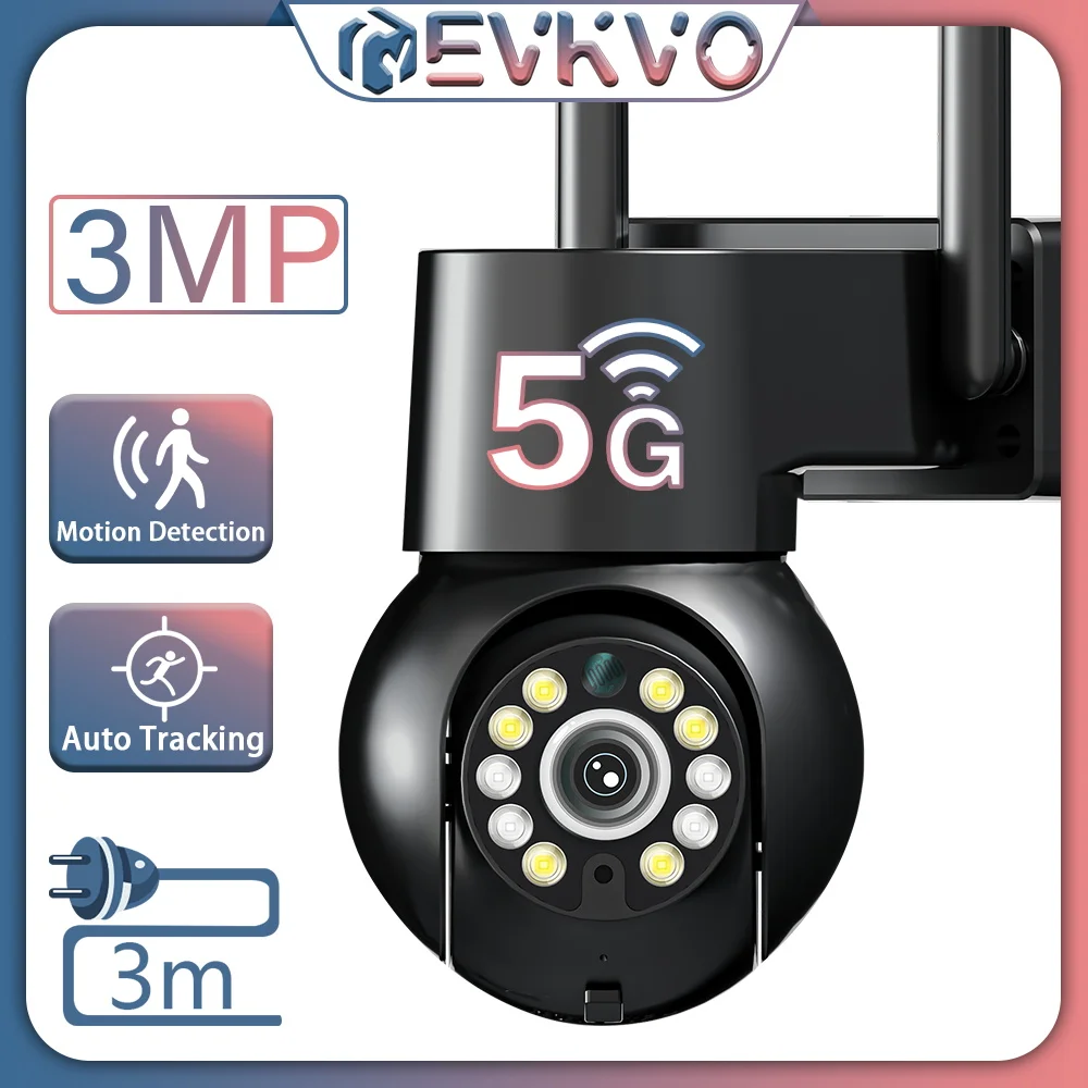 3MP 5Ghz WiFi IP Camera PTZ Outdoor AI Human Detect Mini Camera Two Way Audio Color Night Version Security CCTV Surveillance Cam
3MP 5Ghz WiFi IP Camera PTZ Outdoor AI Human Detect Mini Camera Two Way Audio Color Night Version Security CCTV Surveillance Cam