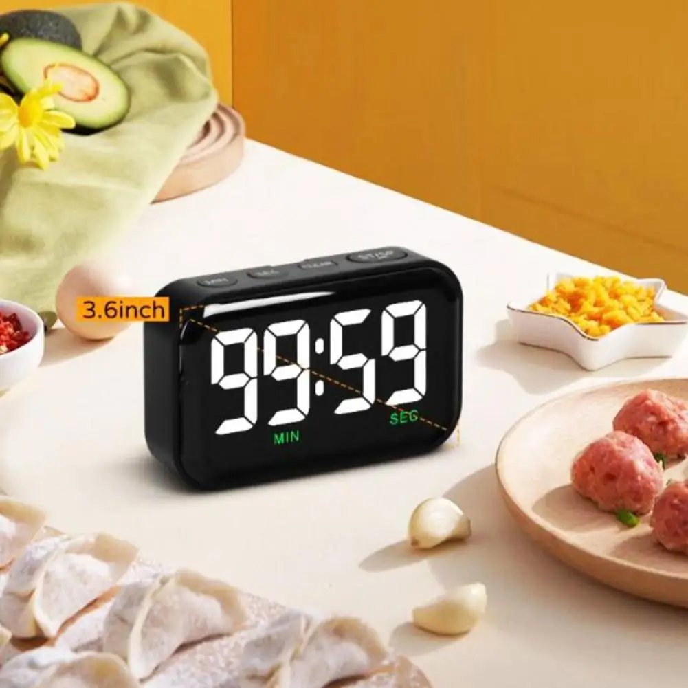 Digital Timer with Enhanced Suction Power Digital Led Display Kitchen Timer with Magnetic Backing for Cooking for Secure
Digital Timer with Enhanced Suction Power Digital Led Display Kitchen Timer with Magnetic Backing for Cooking for Secure