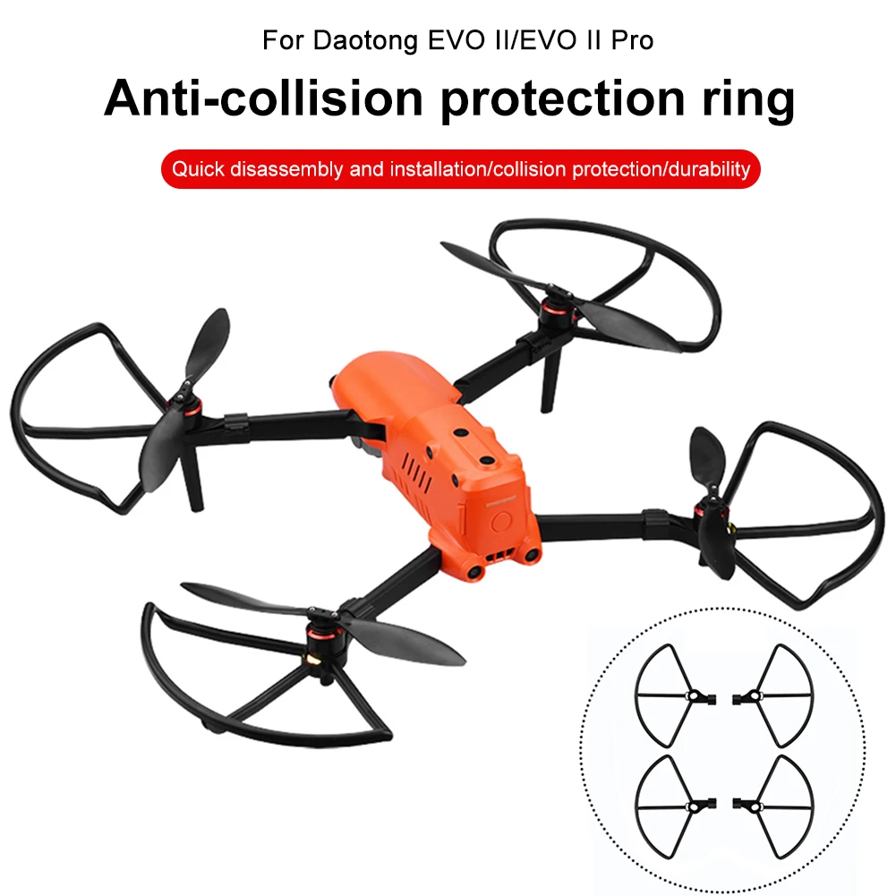 Propeller Protective Ring For Autel EVO II/EVO II Pro Drone Accessories Blade Wing Fan Protective Propeller Guard Bumper Cover
Propeller Protective Ring For Autel EVO II/EVO II Pro Drone Accessories Blade Wing Fan Protective Propeller Guard Bumper Cover