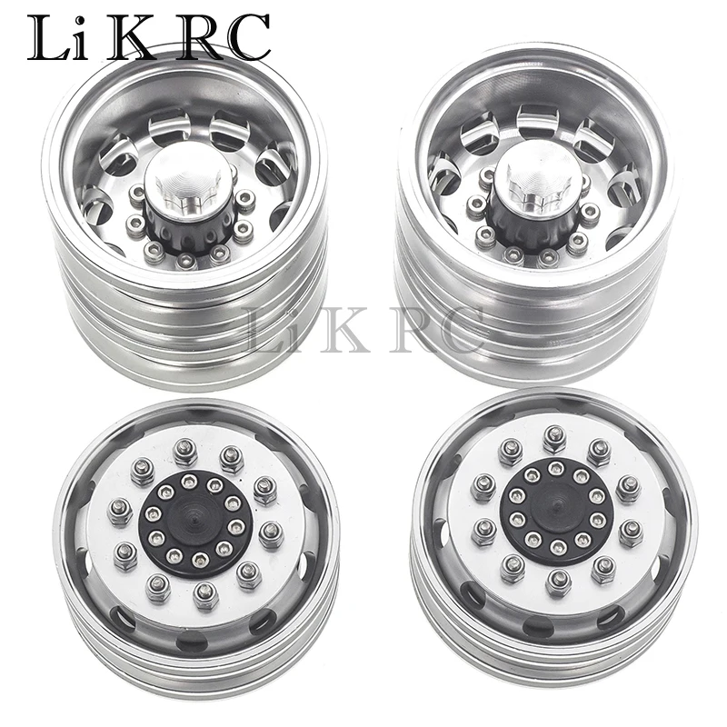 1 Pair Front Rear Wheels Rim CNC Metal Aluminum Alloy For 1/14 Tamiya RC Truck Tipper car SCANIA R620 VOLVO FH16 ACTROS 3363
1 Pair Front Rear Wheels Rim CNC Metal Aluminum Alloy For 1/14 Tamiya RC Truck Tipper car SCANIA R620 VOLVO FH16 ACTROS 3363