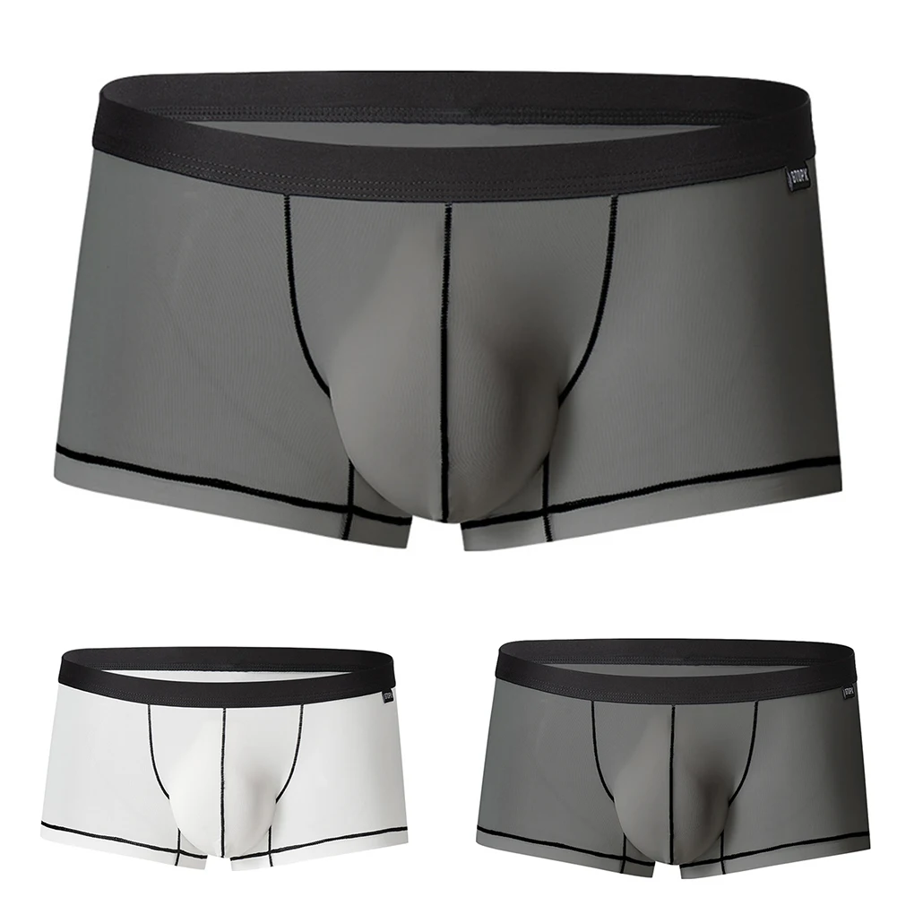 Mens Boxer Shorts Trunks U Convex Pouch Underpants Pouch Enhance Low Waist Sweat Boxershorts Men Breathable Boxers Hombre
Mens Boxer Shorts Trunks U Convex Pouch Underpants Pouch Enhance Low Waist Sweat Boxershorts Men Breathable Boxers Hombre