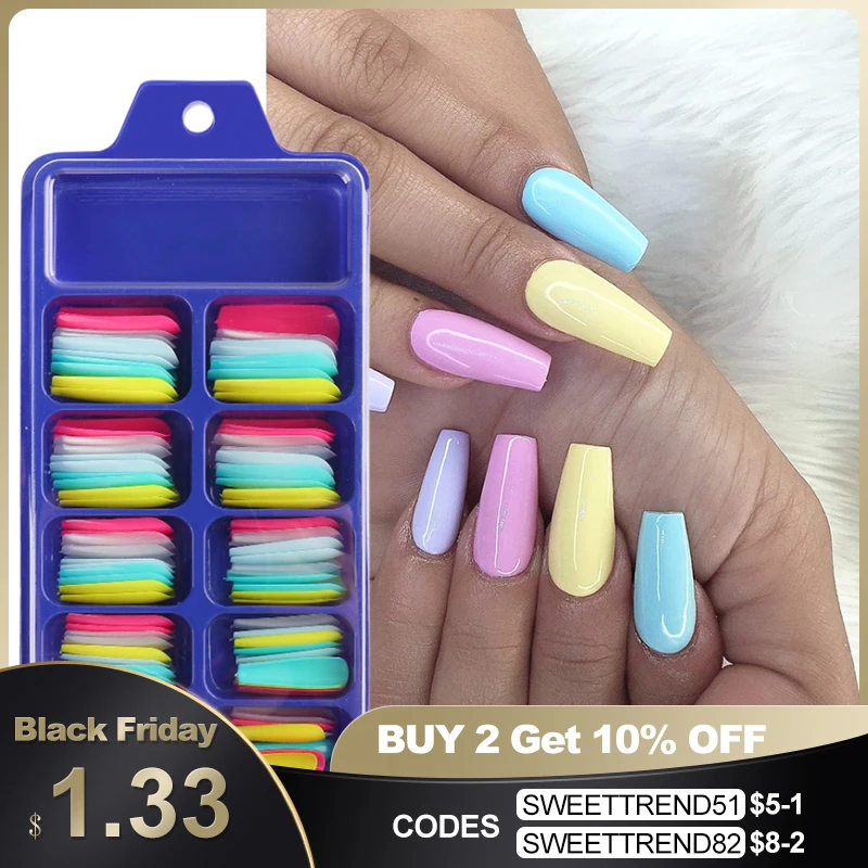 100 шт гроб поддельные ногти полное покрытие балерины Акриловые искусственные накладные ногти советы нажмите на палец маникюр инструменты д...
100 шт гроб поддельные ногти полное покрытие балерины Акриловые искусственные накладные ногти советы нажмите на палец маникюр инструменты д...