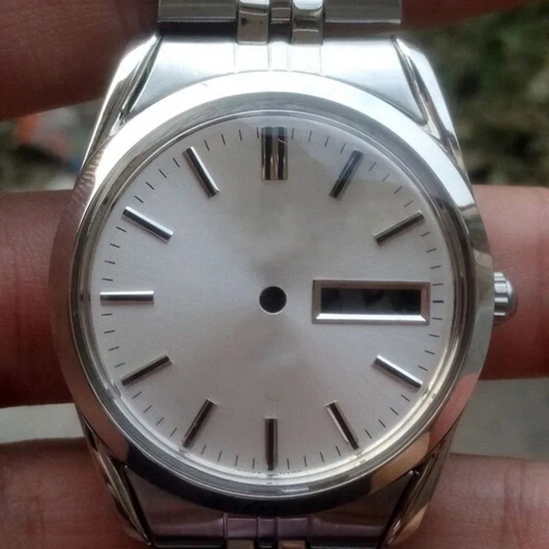 35mm Watch accessories old 309-345 Series case Set dial for 2878 2879 2834 2836 movement Stainless Steel Dual Calendar Window
35mm Watch accessories old 309-345 Series case Set dial for 2878 2879 2834 2836 movement Stainless Steel Dual Calendar Window