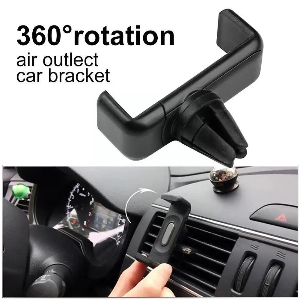 Car Phone Holder For IPhone Smartphone Air Vent Mount Clip 360 Rotation Auto Navigation Bracket For Xiaomi Universal D8I3
Car Phone Holder For IPhone Smartphone Air Vent Mount Clip 360 Rotation Auto Navigation Bracket For Xiaomi Universal D8I3