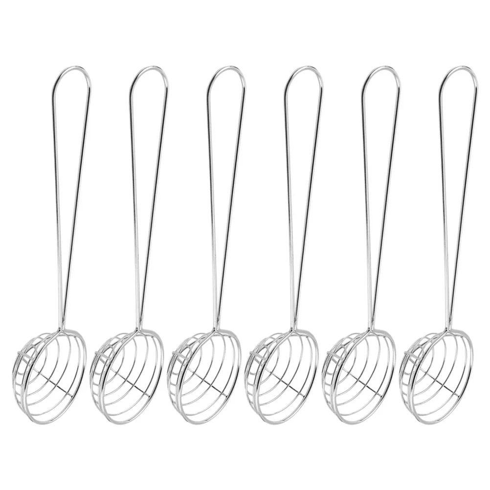 6 Pcs Hot Pot Strainer Stainless Steel Spoon Kitchen Utensil Metal Colander Stainless Steel Colander Noodle Small Colander
6 Pcs Hot Pot Strainer Stainless Steel Spoon Kitchen Utensil Metal Colander Stainless Steel Colander Noodle Small Colander