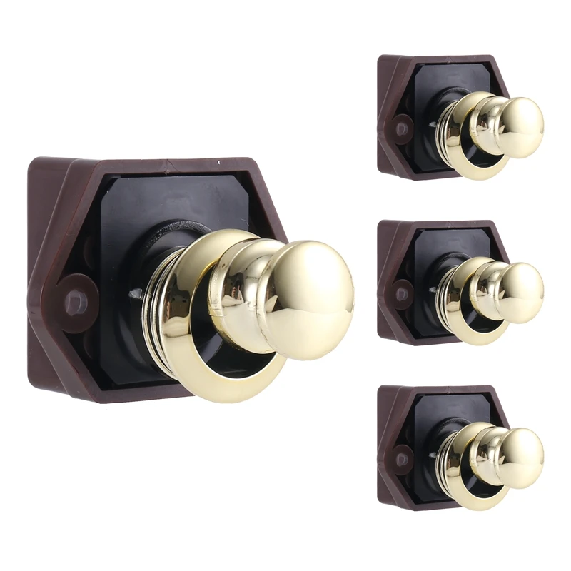 4 PCS Camper Push Lock 20Mm RV Boat Motor Home Cabinet Drawer Latch Button Lock, Suitable For Furniture Hardware
4 PCS Camper Push Lock 20Mm RV Boat Motor Home Cabinet Drawer Latch Button Lock, Suitable For Furniture Hardware