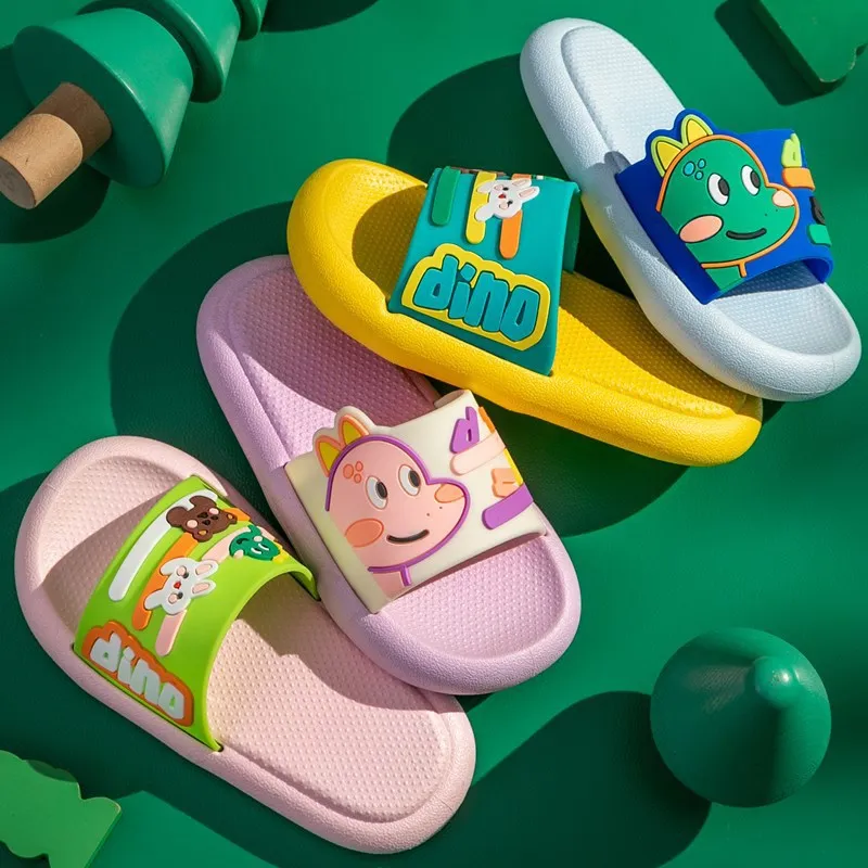 Children Open-toe Girls Kids Fashion Slippers 2022 Summer Cartoon Dinosaur Cute Non-slip Boys Flat Casual Open-toe Beach Sandals
Children Open-toe Girls Kids Fashion Slippers 2022 Summer Cartoon Dinosaur Cute Non-slip Boys Flat Casual Open-toe Beach Sandals