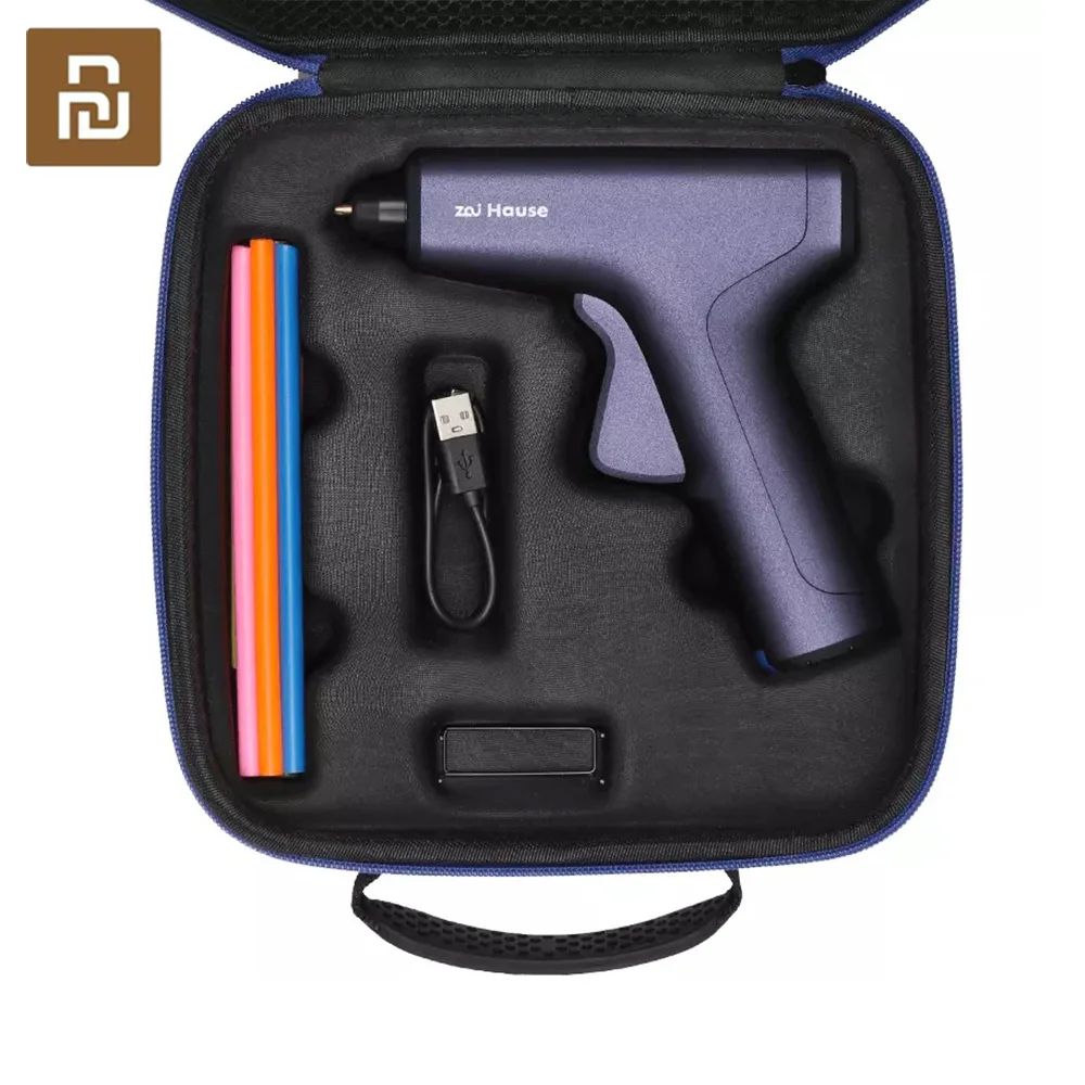 Youpin Zai Hause Cordless Hot Glue Gun Rapid Heating Glue Gun Kit with Premium Glue Stick For Home Hot Silicone Gun
Youpin Zai Hause Cordless Hot Glue Gun Rapid Heating Glue Gun Kit with Premium Glue Stick For Home Hot Silicone Gun