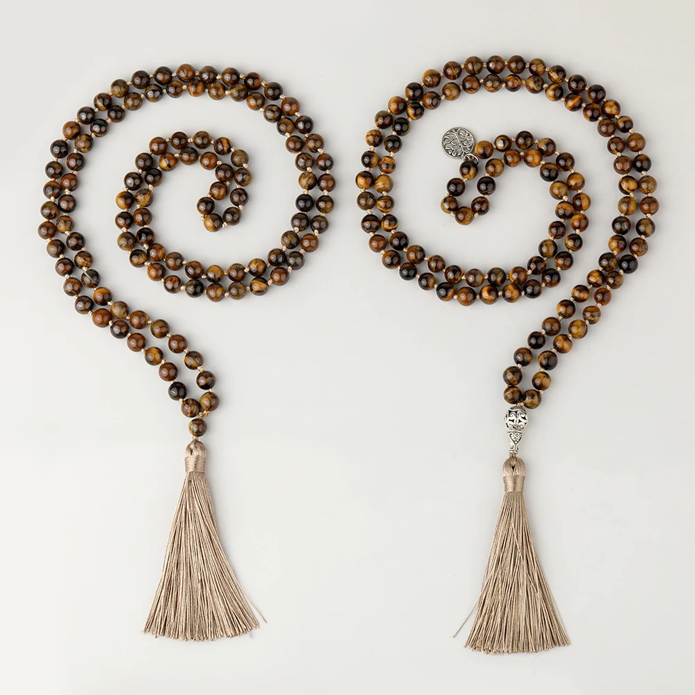OAIITE 8mm African Turquoise Stone Mala Necklace With Golden Buddha Head Pendant Necklaces Balance Mental Health Jewelry Gifts
OAIITE 8mm African Turquoise Stone Mala Necklace With Golden Buddha Head Pendant Necklaces Balance Mental Health Jewelry Gifts