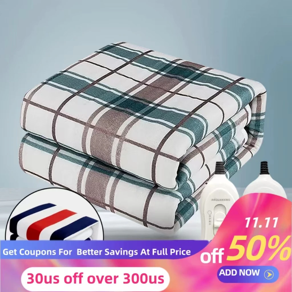 Electric Blanket 220/110V Thicker Heater Heated Blanket Mattress Thermostat Electric Heating Blanket Winter Body Warmer
Electric Blanket 220/110V Thicker Heater Heated Blanket Mattress Thermostat Electric Heating Blanket Winter Body Warmer