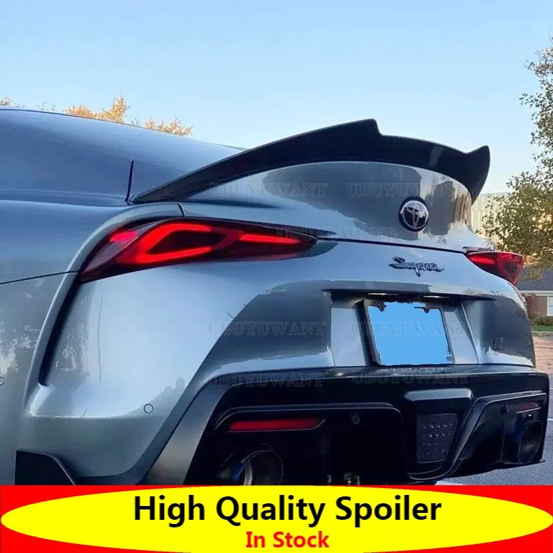 V Style Real Carbon Fiber Rear Trunk Spoiler Tail Boot Racing Trunk Wing Car Styling For Toyota Supra A90 MK5 2019 2020 2021
V Style Real Carbon Fiber Rear Trunk Spoiler Tail Boot Racing Trunk Wing Car Styling For Toyota Supra A90 MK5 2019 2020 2021