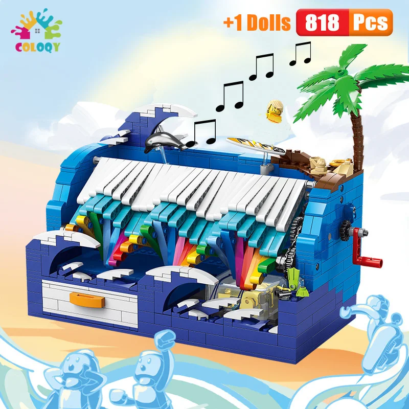 818 шт., Детский конструктор «Музыкальная шкатулка» 
818 шт., Детский конструктор «Музыкальная шкатулка»