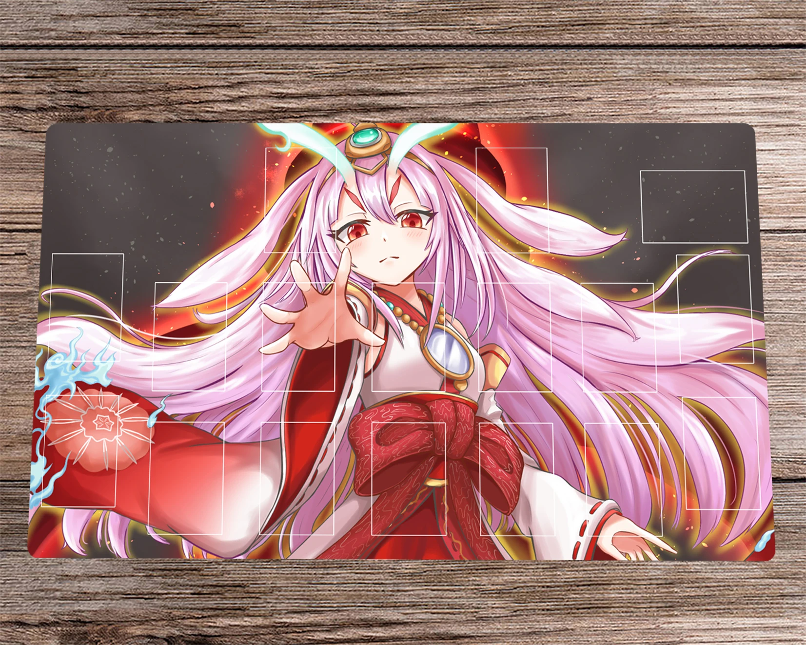 YuGiOh Playmat Kurikara The Immovable Avatar TCG CCG Trading Card Game Mat OCG Pad Anime Mouse Pad Rubber Desk Mat & Bag 60x35cm
YuGiOh Playmat Kurikara The Immovable Avatar TCG CCG Trading Card Game Mat OCG Pad Anime Mouse Pad Rubber Desk Mat & Bag 60x35cm