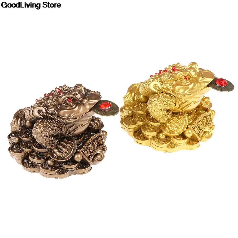 Feng Shui Toad Money LUCKY Fortune Wealth Chinese Golden Frog Toad Coin Home Office Decoration Tabletop Ornaments Lucky Gifts
Feng Shui Toad Money LUCKY Fortune Wealth Chinese Golden Frog Toad Coin Home Office Decoration Tabletop Ornaments Lucky Gifts