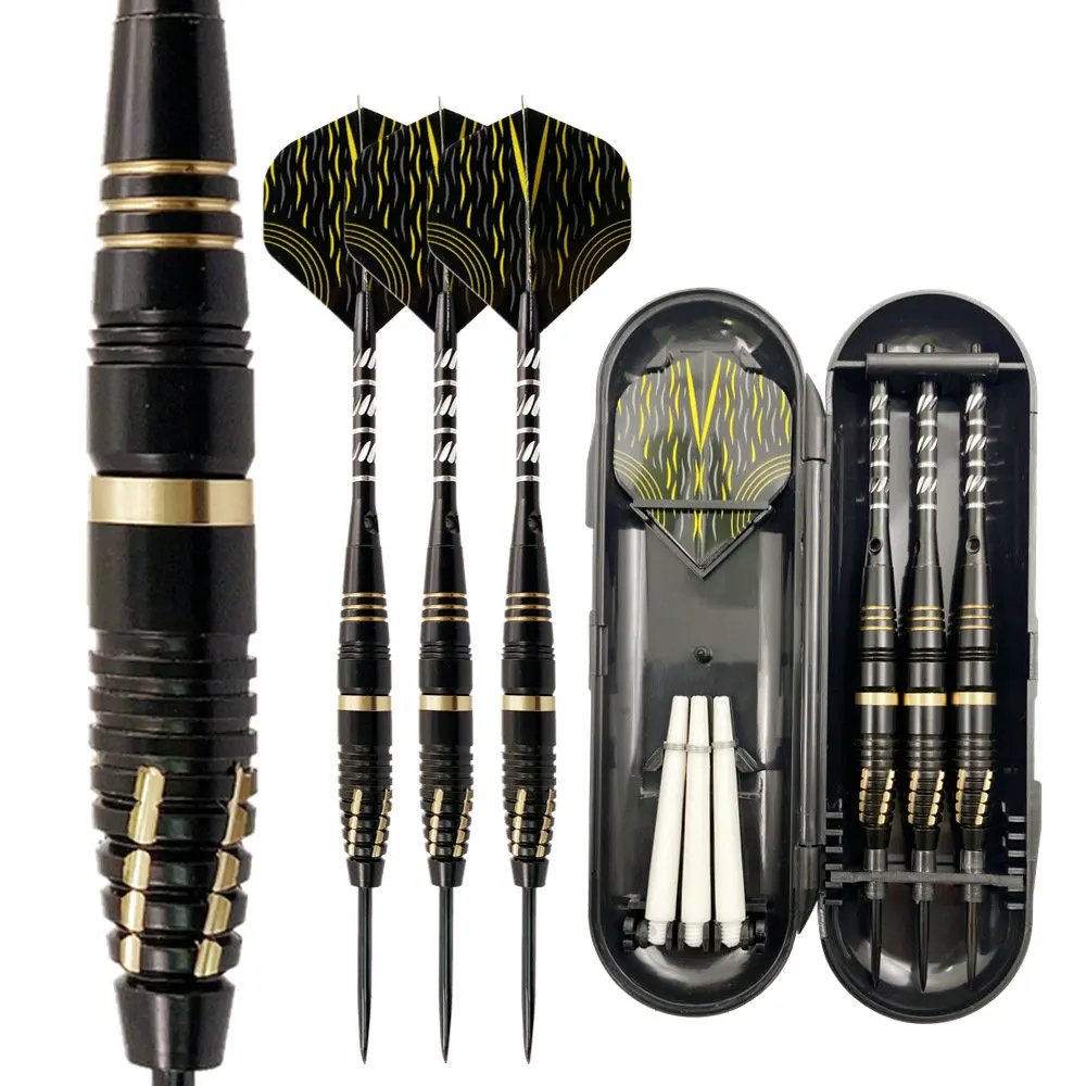 Darts PET Flight Aluminum Shaft Brass Barrel Steel Tip 3pcs/Set 24g 165mm Indoor Aiming Game Party Entertainment Hobby Throw Toy
Darts PET Flight Aluminum Shaft Brass Barrel Steel Tip 3pcs/Set 24g 165mm Indoor Aiming Game Party Entertainment Hobby Throw Toy