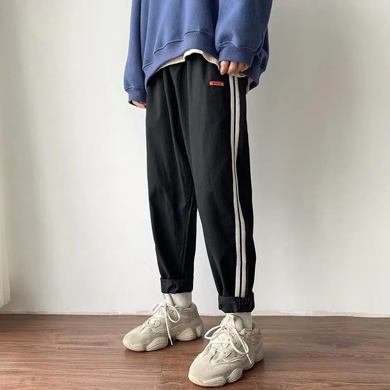 Женские Мужские Молодежные эластичные школьные брюки для мальчиков с отложными манжетами длиной до щиколотки повседневные модные уникаль... 
Женские Мужские Молодежные эластичные школьные брюки для мальчиков с отложными манжетами длиной до щиколотки повседневные модные уникаль...