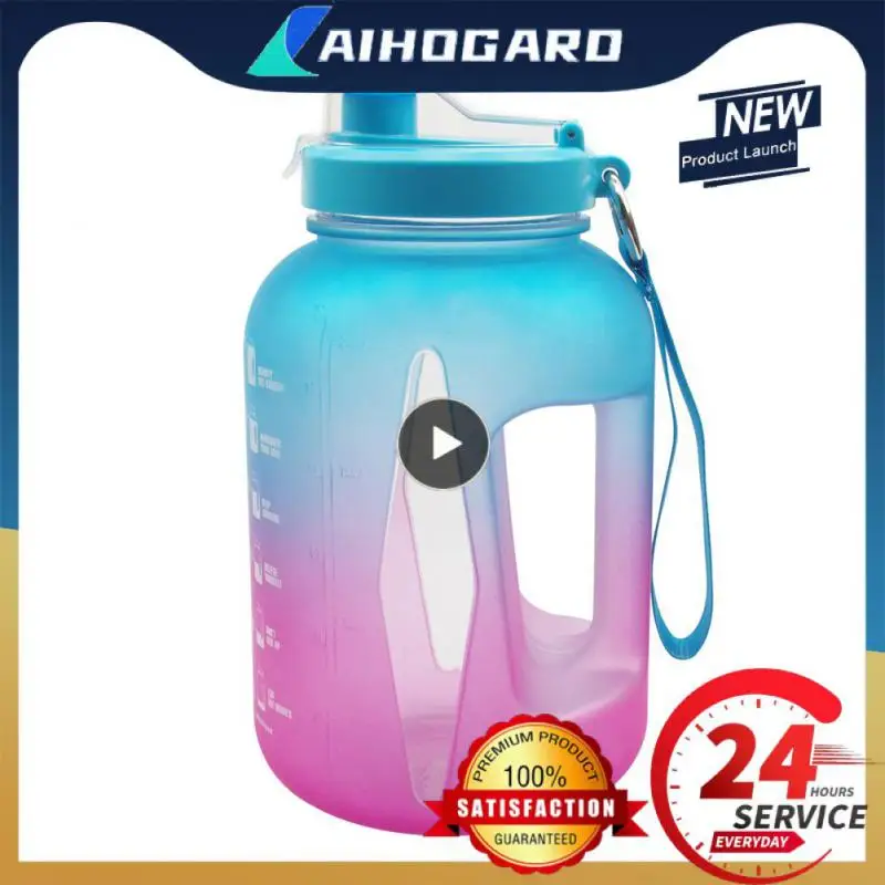 2.2L half gallon water bottle fitness bucket plastic cup extra large space Cup big belly Cup sports kettle water bottle New 
2.2L half gallon water bottle fitness bucket plastic cup extra large space Cup big belly Cup sports kettle water bottle New