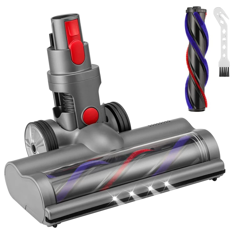 Насадка для пола Dyson, насадка для моторной головки, совместима с пылесосом Dyson V7 V8 V10 V11 V15, насадка с электрической щеткой
Насадка для пола Dyson, насадка для моторной головки, совместима с пылесосом Dyson V7 V8 V10 V11 V15, насадка с электрической щеткой