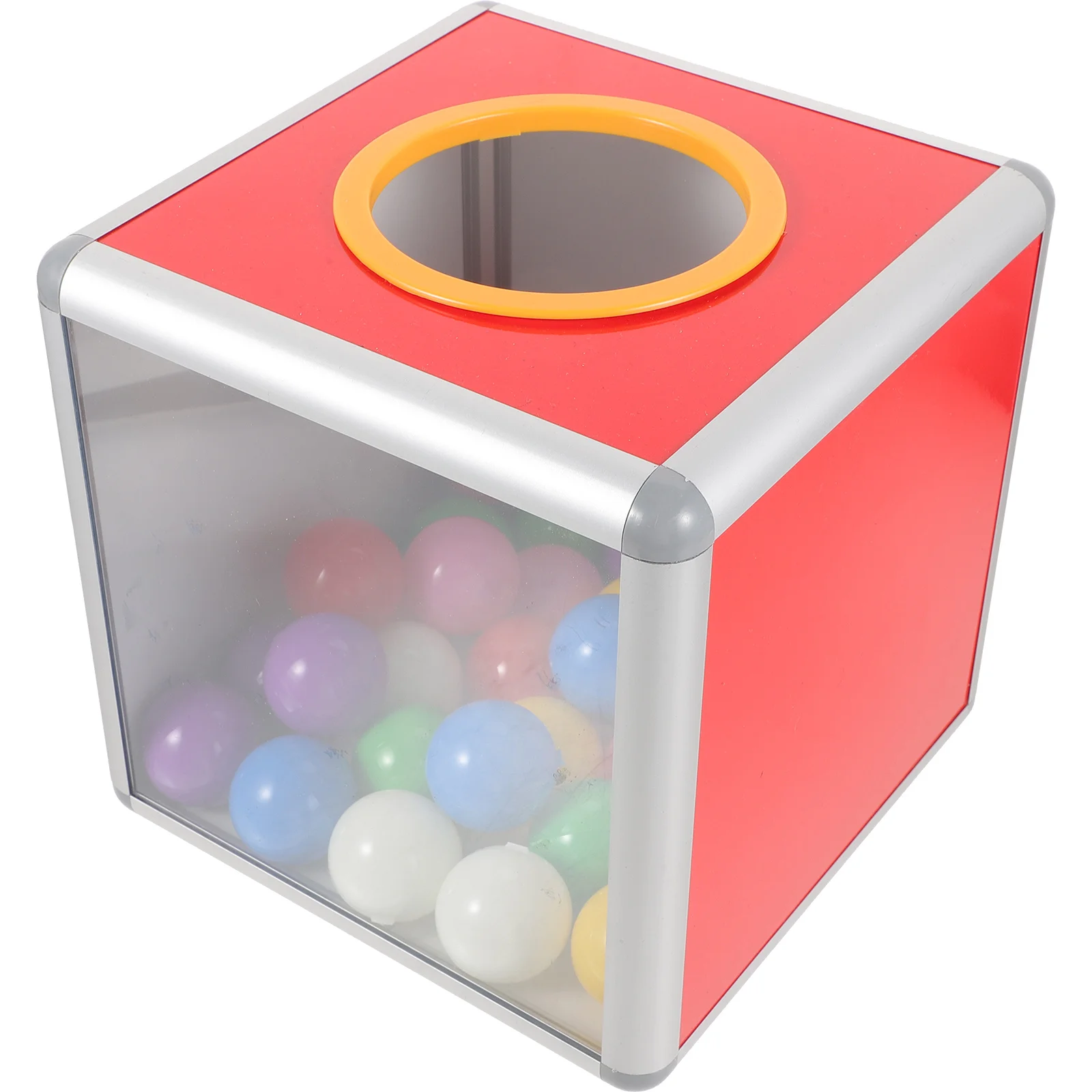 1 Set of Cubic Donation Box Raffle Tickets Raffle Box Lottery Game Case Raffle Case with Balls
1 Set of Cubic Donation Box Raffle Tickets Raffle Box Lottery Game Case Raffle Case with Balls