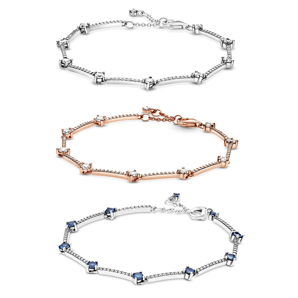 New Origina 925 Sterling Silver Sparkling Bracelet Fit Wedding Party DIY Jewelry Fashion Gift
New Origina 925 Sterling Silver Sparkling Bracelet Fit Wedding Party DIY Jewelry Fashion Gift