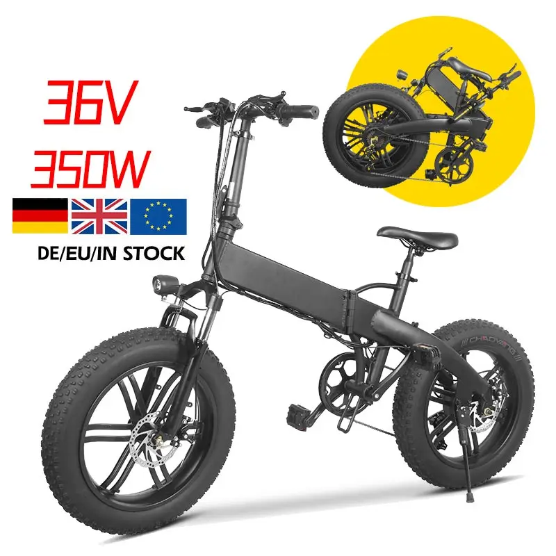 Europe Drop ship mountain fat tire 20 inch 350W 500W 1000W foldable electric bicycle e bike
Europe Drop ship mountain fat tire 20 inch 350W 500W 1000W foldable electric bicycle e bike