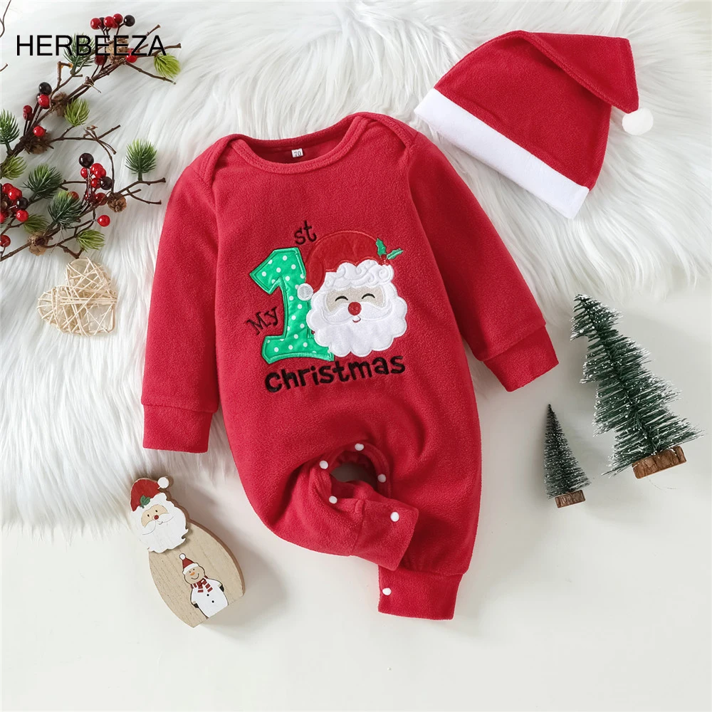 Christmas Boy Girl Baby Overalls Patchwork Baby Hooded Clothes Festival Party Newborn Jumpsuit For polar fleece Infant Clothing
Christmas Boy Girl Baby Overalls Patchwork Baby Hooded Clothes Festival Party Newborn Jumpsuit For polar fleece Infant Clothing