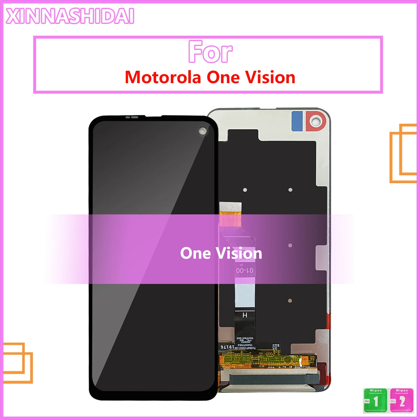 Для Motorola One Vision LCD для Motorola Moto One Action XT2013 ЖК-дисплей сенсорный экран дигитайзер в сборе Замена
Для Motorola One Vision LCD для Motorola Moto One Action XT2013 ЖК-дисплей сенсорный экран дигитайзер в сборе Замена