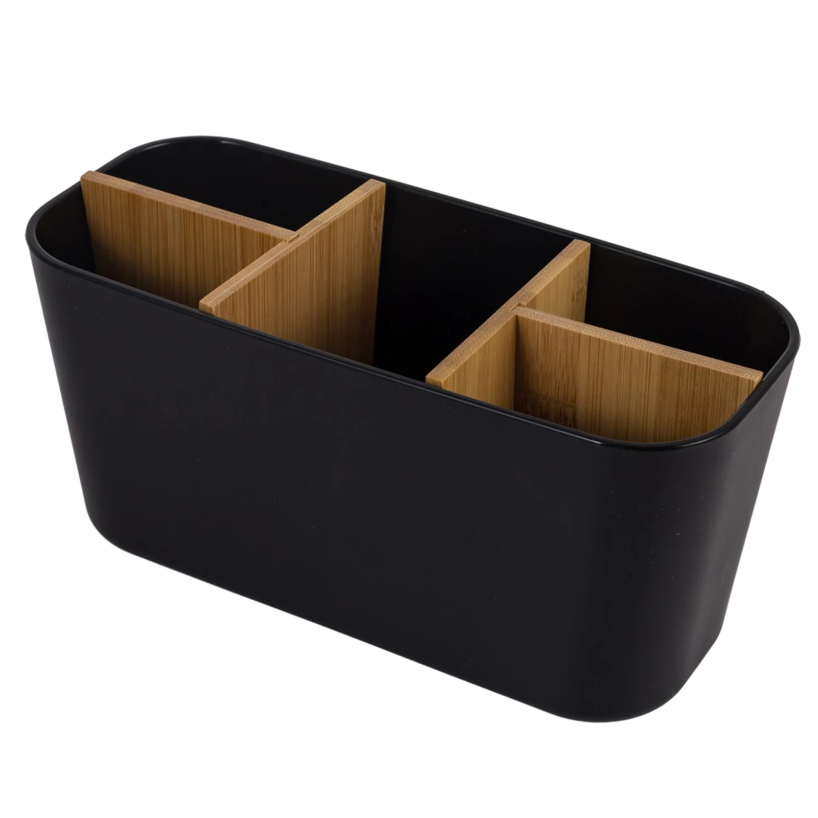 Clutter Organizer Storage Box High Quality Pratical With Five Compartments Black For Home Office Househlod Supplies
Clutter Organizer Storage Box High Quality Pratical With Five Compartments Black For Home Office Househlod Supplies
