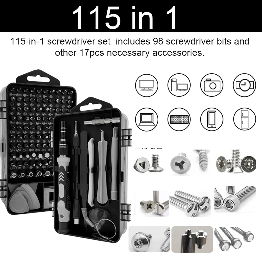 115 In 1 Opening Tool DIY Extension Rod With Case Screwdriver Set Phone Repair
115 In 1 Opening Tool DIY Extension Rod With Case Screwdriver Set Phone Repair