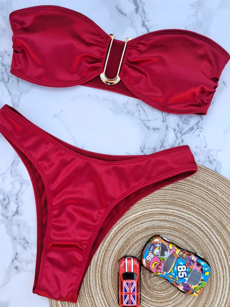 Solid Color Bikini 2023 Women Bathing Suit Woman Swimsuit Outfit Low Waist Summer Rave Outfits Backless Beachwear Sets Beach Y2k
Solid Color Bikini 2023 Women Bathing Suit Woman Swimsuit Outfit Low Waist Summer Rave Outfits Backless Beachwear Sets Beach Y2k
