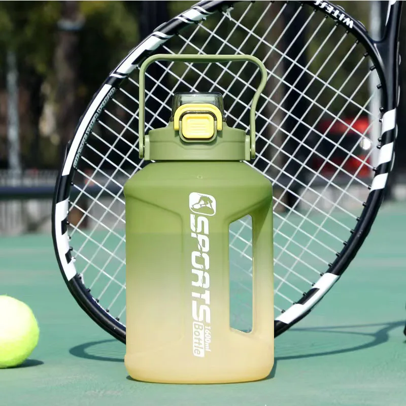 HaiGou Sports Water Bottle With Strap Portable Travel Bottle 1600ml/2400ml Fitness Bike Cup Summer Cold Water Jug
HaiGou Sports Water Bottle With Strap Portable Travel Bottle 1600ml/2400ml Fitness Bike Cup Summer Cold Water Jug