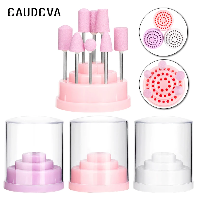 Прозрачный пластиковый контейнер для маникюрных фрез, 48 отделений
Прозрачный пластиковый контейнер для маникюрных фрез, 48 отделений