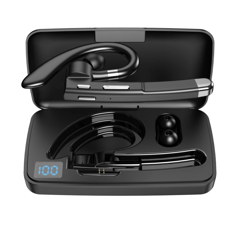 Wireless Bluetooth-compatible Headset Business Earphone With Mic Unilateral Hanging Ear Headphone Sport Earphones For Cell Phone
Wireless Bluetooth-compatible Headset Business Earphone With Mic Unilateral Hanging Ear Headphone Sport Earphones For Cell Phone
