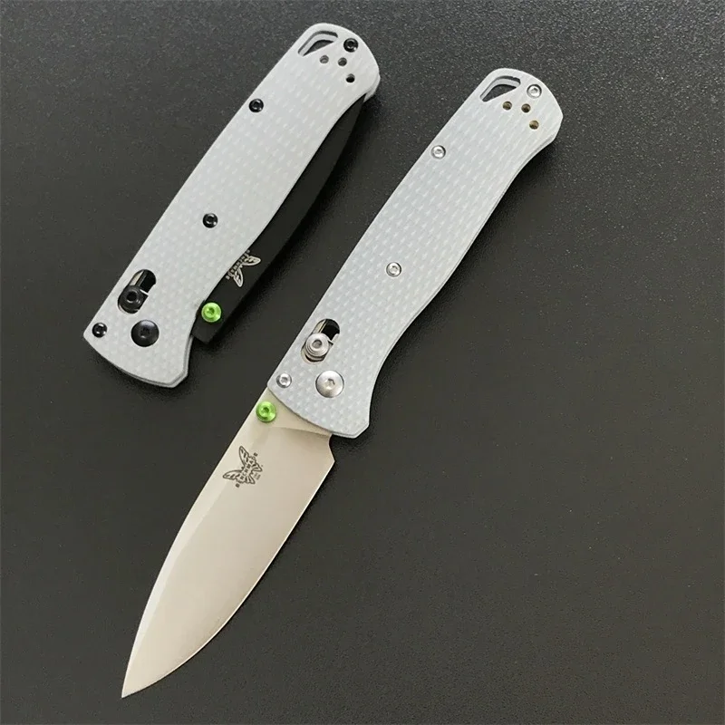 

G10 Handle BENCHMADE 535 Bugout Folding Knife Outdoor Camping Safety Defense Pocket Knives EDC Tool