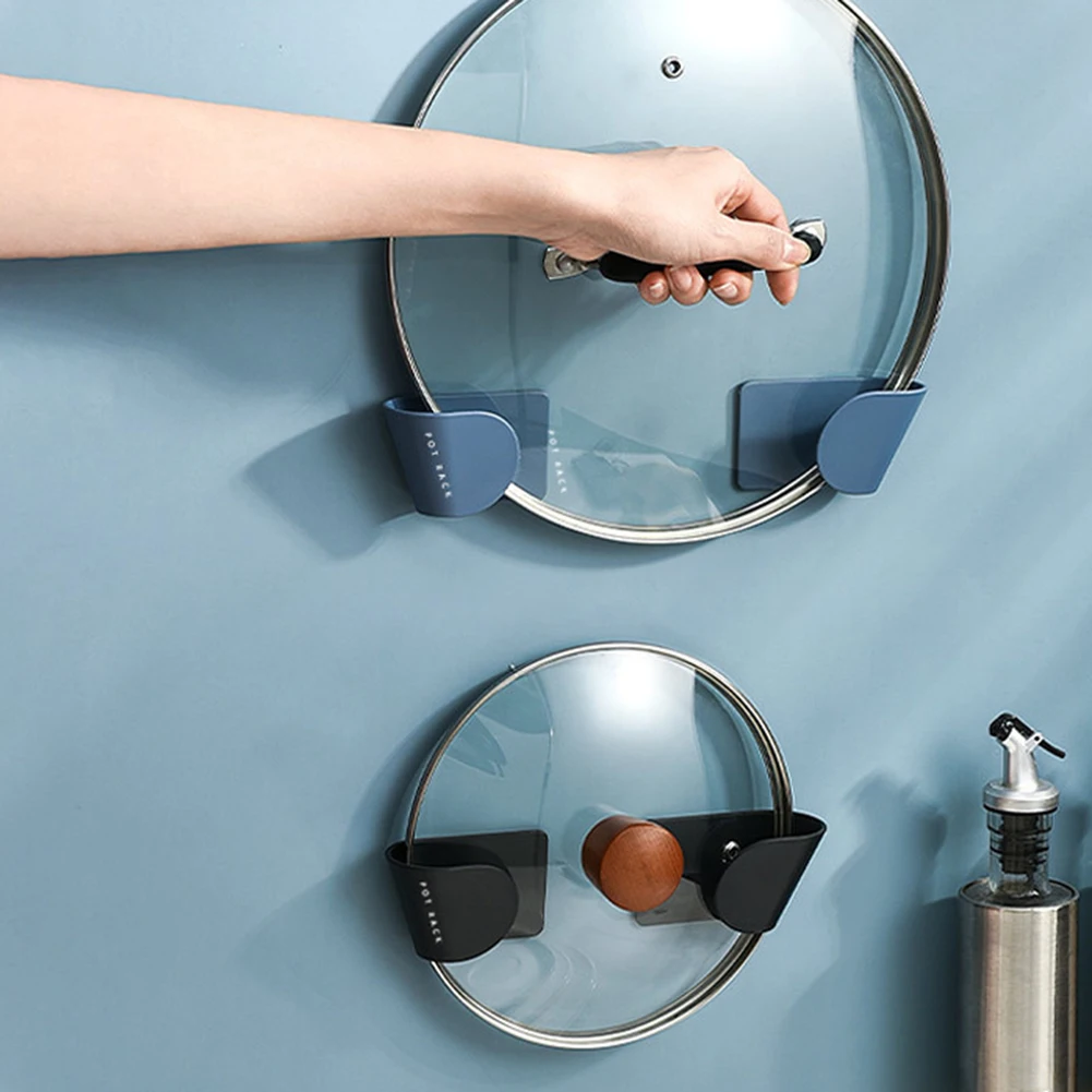 2pcs/Set Pot Lid Holder Wall-Mounted Hanging Holders For Pan Pot Cover Racks Cabinet Door Pan Lid Organizer Kitchen Storage Rack
2pcs/Set Pot Lid Holder Wall-Mounted Hanging Holders For Pan Pot Cover Racks Cabinet Door Pan Lid Organizer Kitchen Storage Rack
