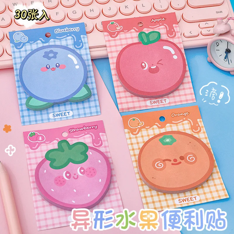 Yatniee 4Pack Kawaii Notepad Fruit Series Message Memo Pad Cute Sticky Notes Aesthetic Stationery Office Accessories
Yatniee 4Pack Kawaii Notepad Fruit Series Message Memo Pad Cute Sticky Notes Aesthetic Stationery Office Accessories