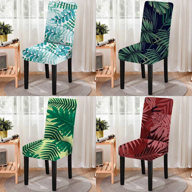 Natural Tropical Leaves Stretch All-Inclusive Dust-proof Dining Chair Cover Removable Office Chair Cushion Covers Room Decor 
Natural Tropical Leaves Stretch All-Inclusive Dust-proof Dining Chair Cover Removable Office Chair Cushion Covers Room Decor