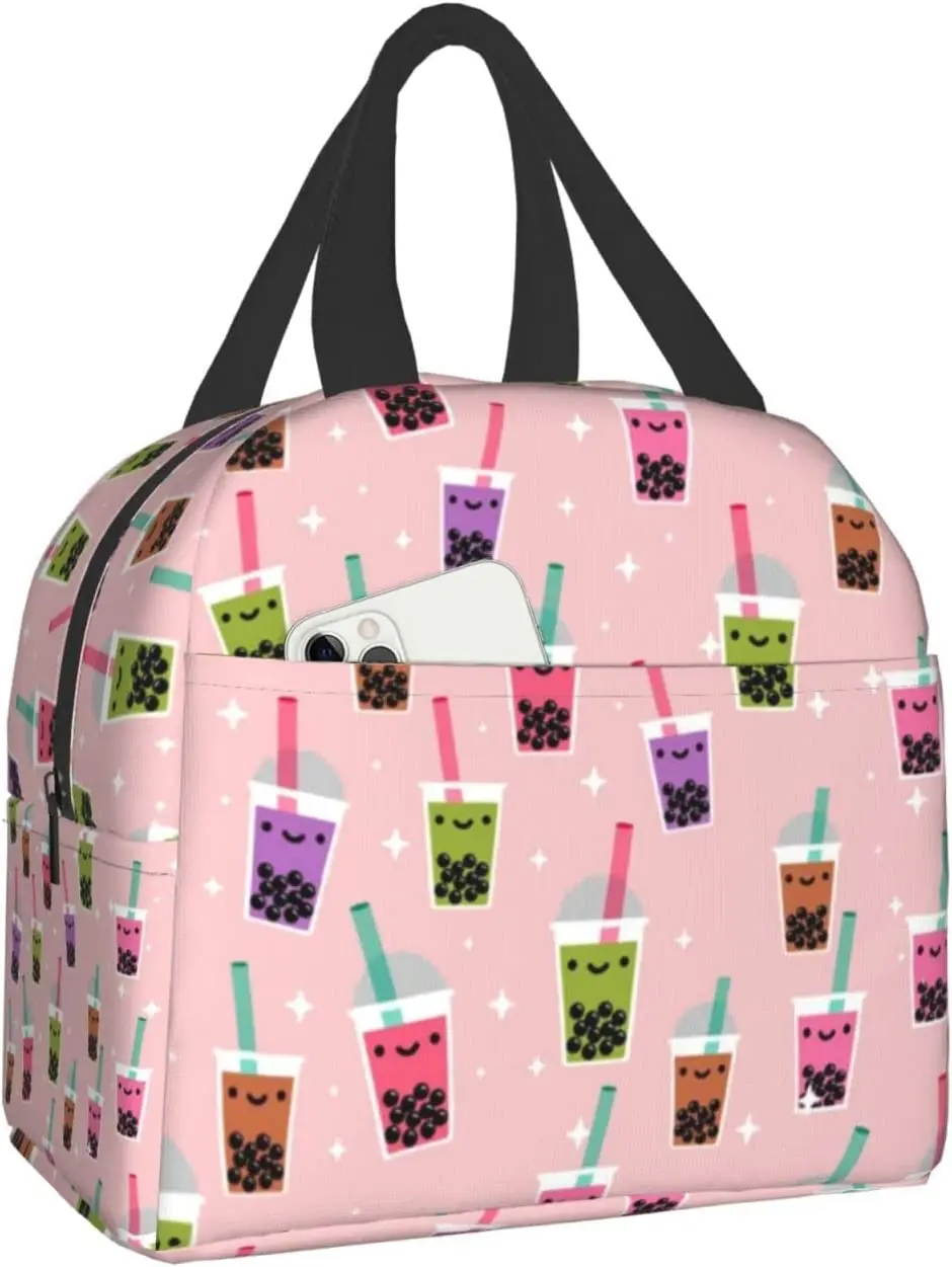 Boba Bubble Tea Lunch Bag Oxford Cloth Lunch Box Water-Resistant Tote Bag Leak-Proof Thermal Lunch Organizer Outdoor Picnic Work
Boba Bubble Tea Lunch Bag Oxford Cloth Lunch Box Water-Resistant Tote Bag Leak-Proof Thermal Lunch Organizer Outdoor Picnic Work