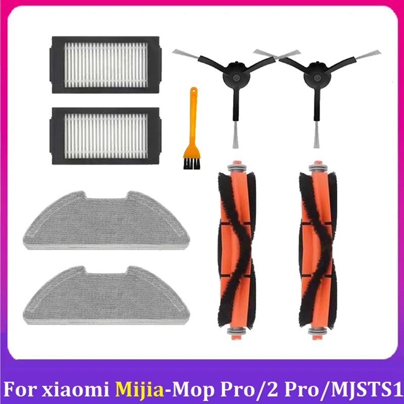 9Pcs For Xiaomi Mijia Robot Vacuum-Mop Pro / 2 Pro / MJSTS1 Vacuum Cleaner Parts Main Side Brush Filter Mop Cloth
9Pcs For Xiaomi Mijia Robot Vacuum-Mop Pro / 2 Pro / MJSTS1 Vacuum Cleaner Parts Main Side Brush Filter Mop Cloth