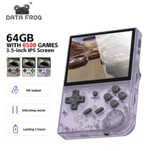 ANBERNIC 3.5 inch RG35XX Retro Handheld Game Console Childrens Gifts Compatible Linux System IPS Screen Portable Pocket Video