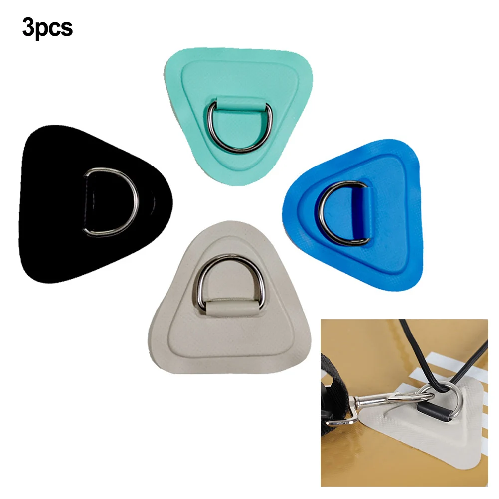 3Pcs Surfboard Inflatable Boat Triangle PVC Patch 9cm With Stainless Steel D-Ring Patch Inflatable Boat Patch Canoe Deck
3Pcs Surfboard Inflatable Boat Triangle PVC Patch 9cm With Stainless Steel D-Ring Patch Inflatable Boat Patch Canoe Deck